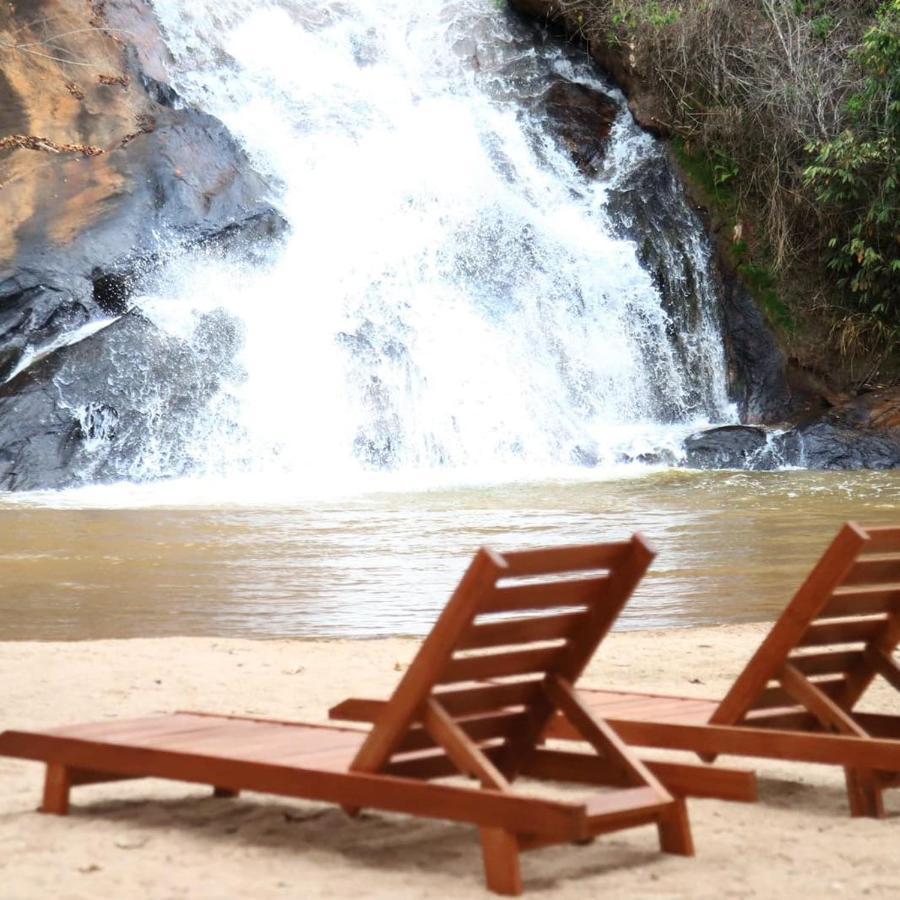 Casa De Campo Banheira, Lareira E Cachoeira Pedra Azul  Eksteriør bilde