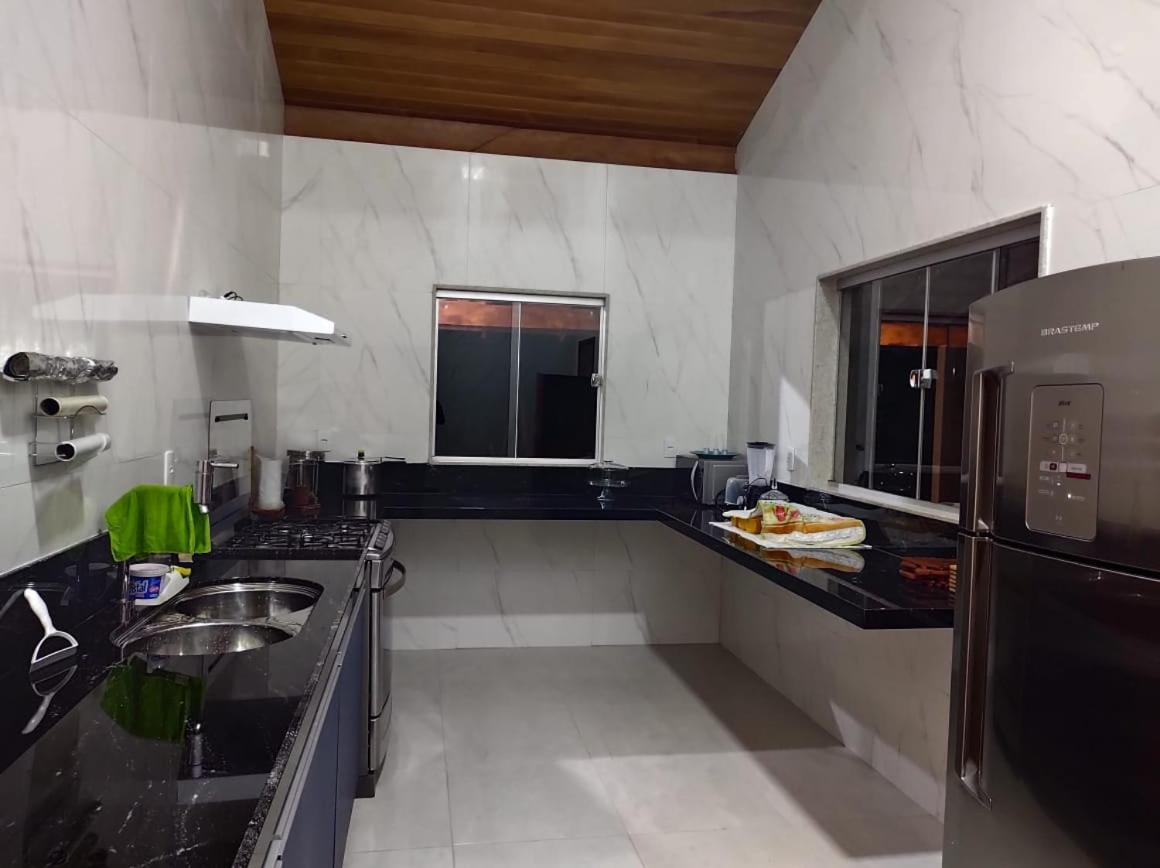 Casa De Campo Banheira, Lareira E Cachoeira Pedra Azul  Eksteriør bilde