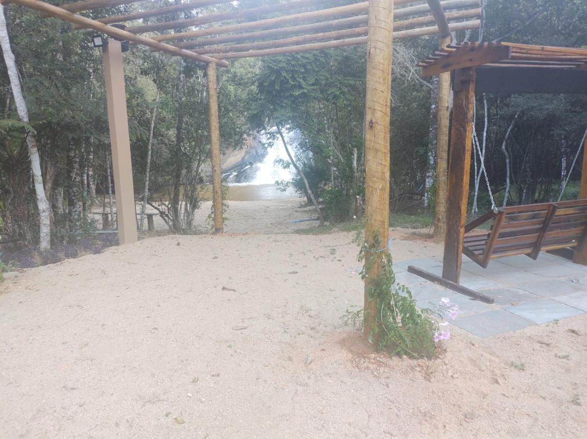 Casa De Campo Banheira, Lareira E Cachoeira Pedra Azul  Eksteriør bilde