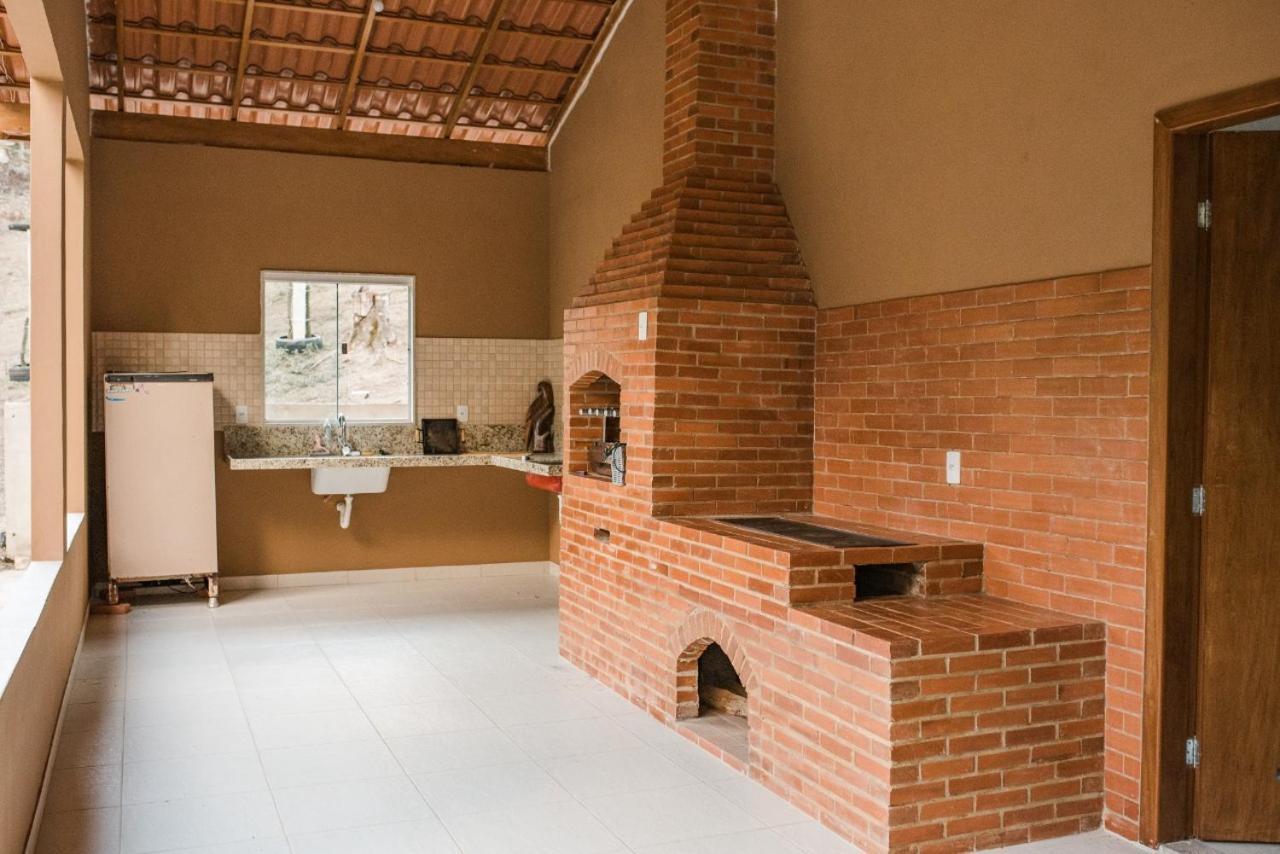 Casa De Campo Banheira, Lareira E Cachoeira Pedra Azul  Eksteriør bilde