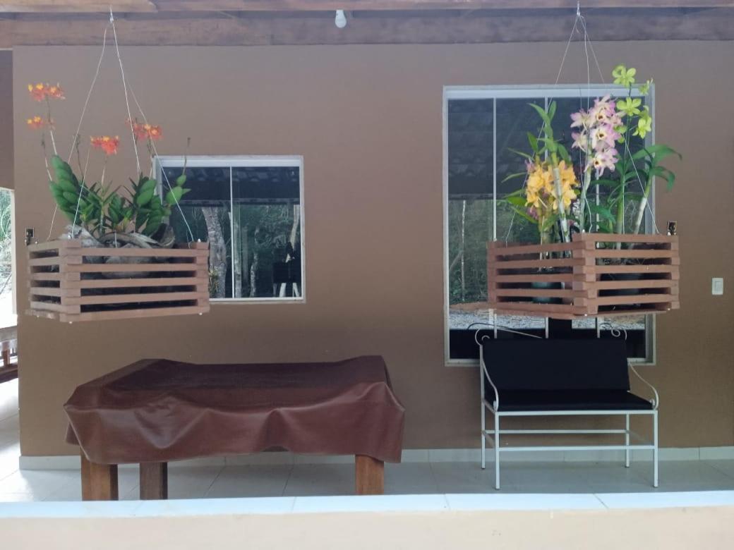 Casa De Campo Banheira, Lareira E Cachoeira Pedra Azul  Eksteriør bilde