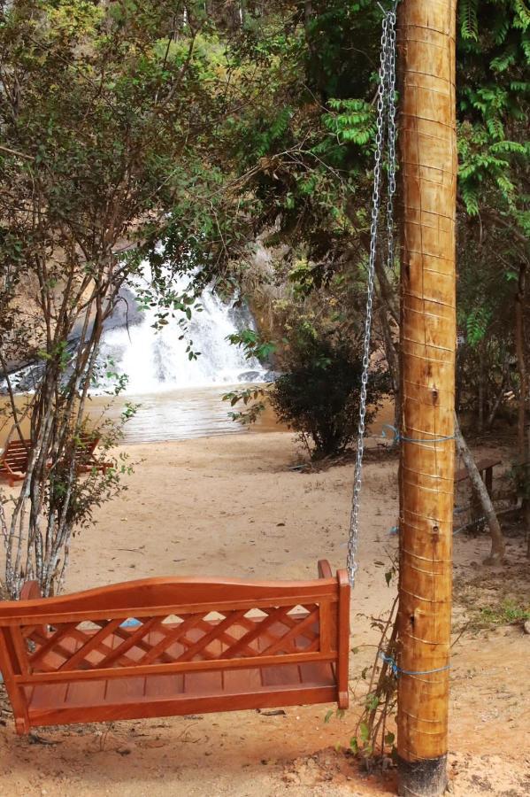 Casa De Campo Banheira, Lareira E Cachoeira Pedra Azul  Eksteriør bilde